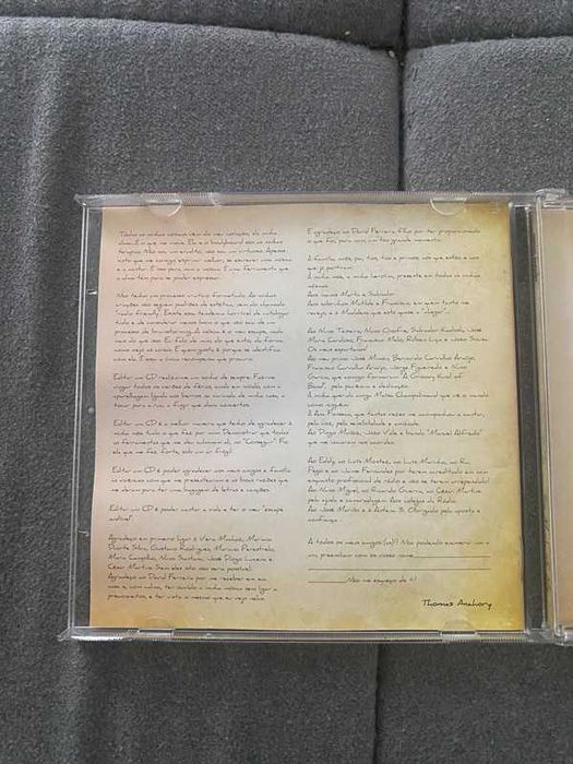 CD Thomas Anahory – So Much Of Me – Raro