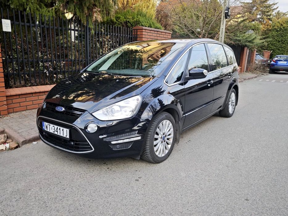 Ford S-Max 163KM, Manual, Skóra, Szklany dach, 7 osób, Webasto, Bezwypadkowy