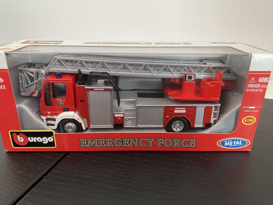 Miniatura Brinquedo Camião Bombeiros