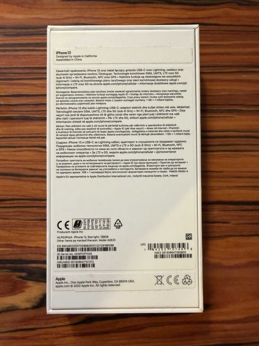 Iphone 13 128 GB STAN IDEALNY