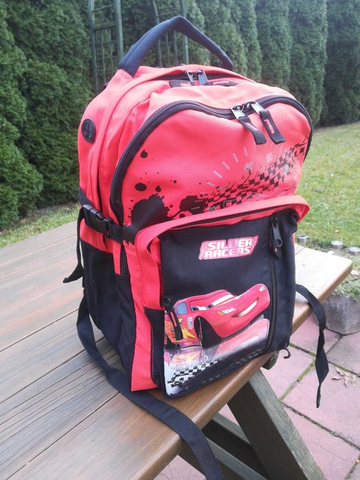 Plecak szkolny czerwony