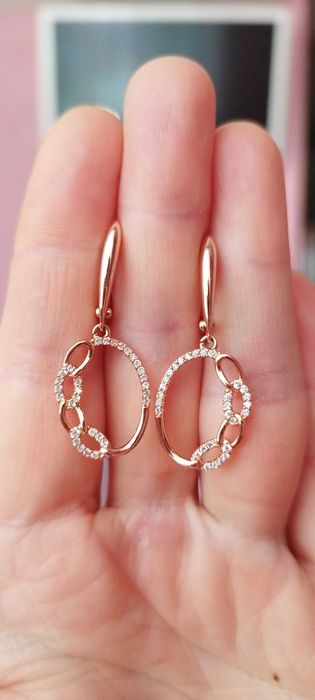 Сережки (медичне золото 585 проба)