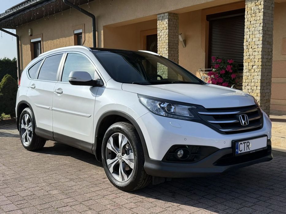 Honda CR-V 100 % Bezwypadkowy Executive webasto PL tablice biała perła