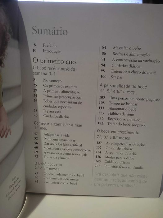Livro "O seu bebé mês a mês"