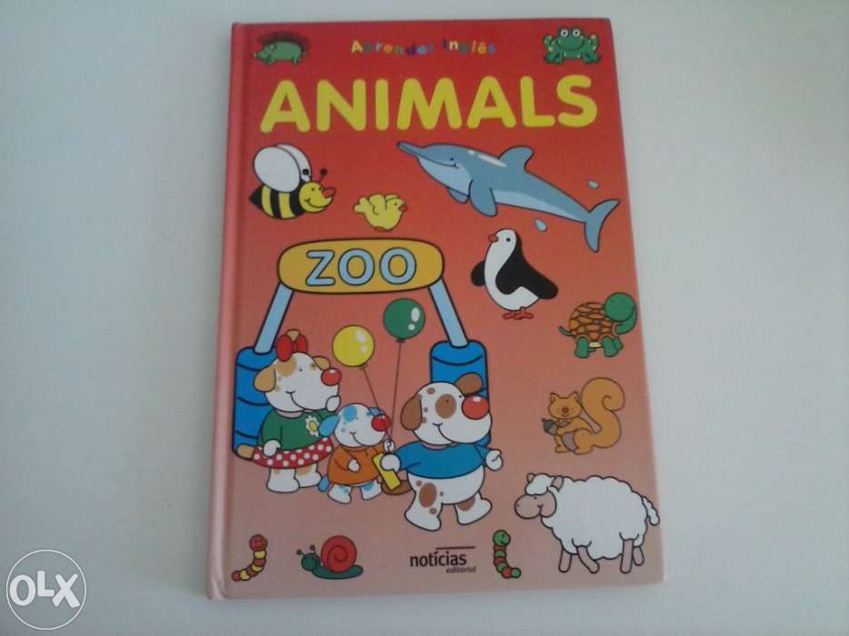 Livro Aprender Inglês - Animals
