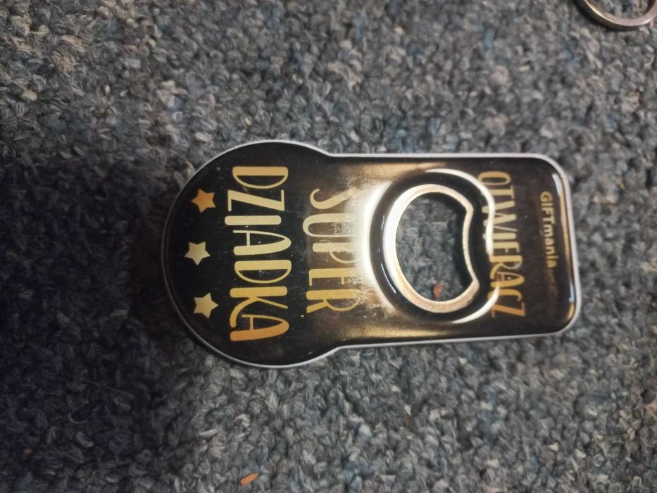 Prezent dla dziadka - pokrowiec na okulary, otwieracz i brelok