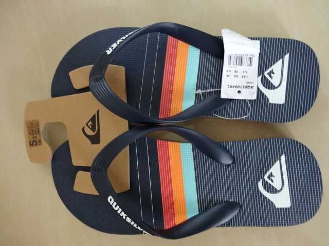 Japonki QUIKSILVER roz 38 NOWE UNISEX Klapki