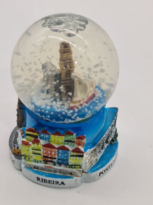 Mini globo de neve monumentos do Porto