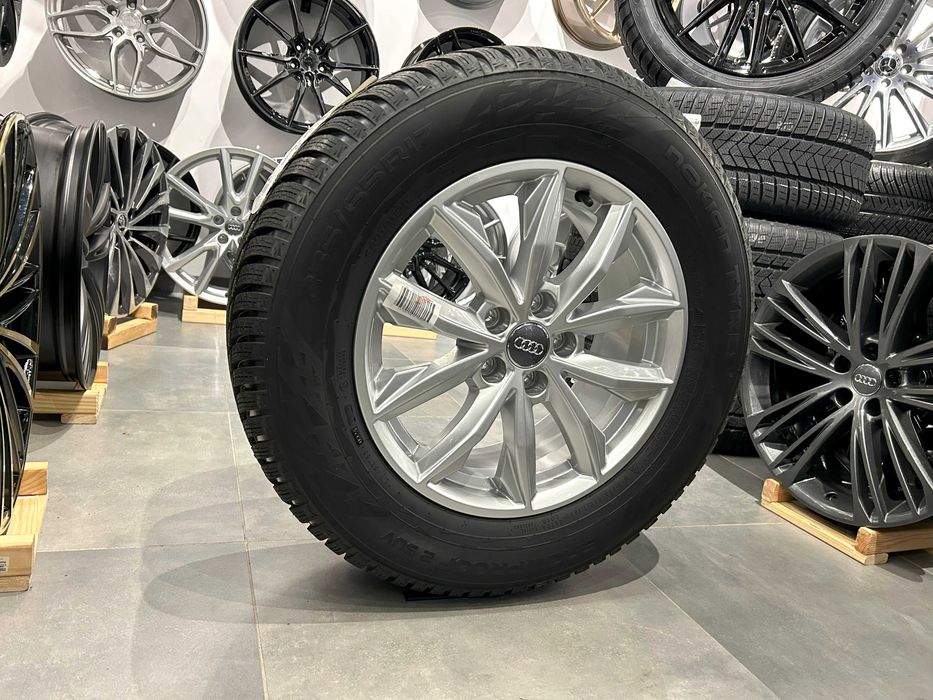 Oryginalne koła zimowe 17 5x112 Audi Q5 235/65r17 Nokian 2024r