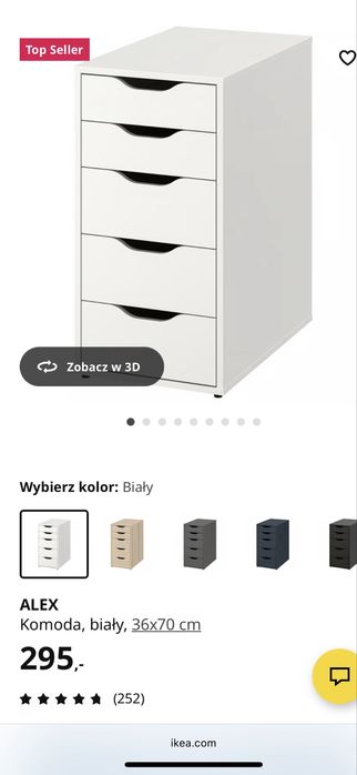 Szafka ALEX z ikea
