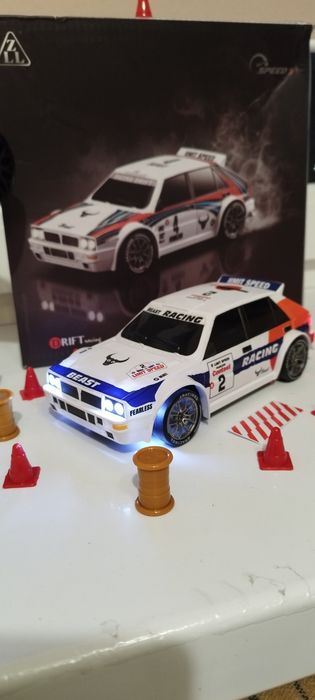 Дрифт Машинка Lancia Delta HF 1:24 з Super Led і 4×4
