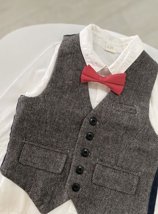 Дитяча рубашка, жилет