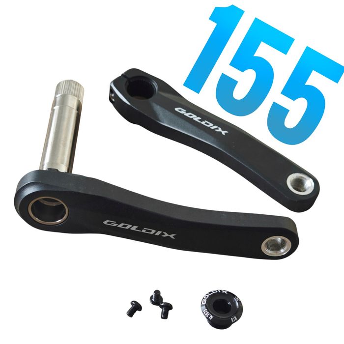 GOLDIX 155 mm korba rowerowa gxp gravel juniorska 155mm 160mm