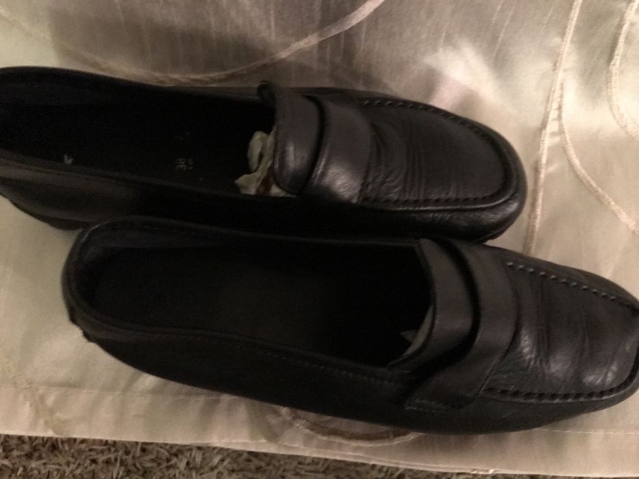 Pantofle skórzane  r 37,5-38