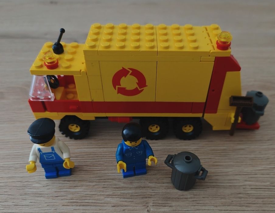 Lego Legoland 6693 śmieciarka, tylko klocki