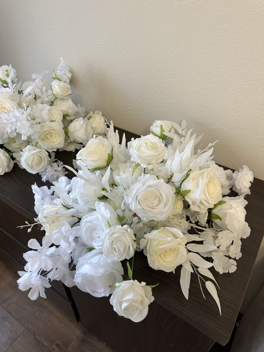 Квіти на весільну арку/екібана/Букет/цветы/свадебная арка/украшение