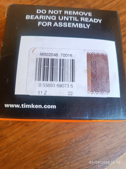 Rolamento TIMKEN M802048