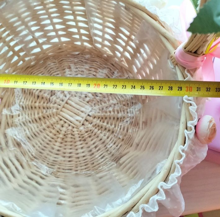 Cesto para lembranças de batizado/ Cesto para lembranças de casamento