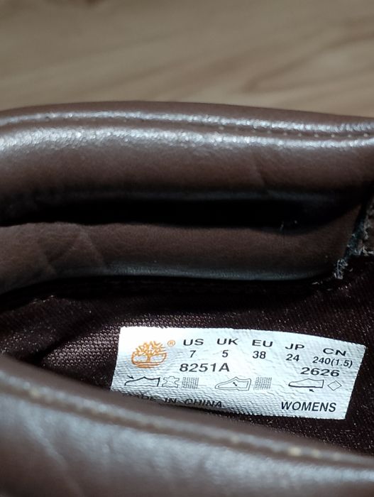 Musztardowe Damskie Botki Na Koturnie Timberland Amston