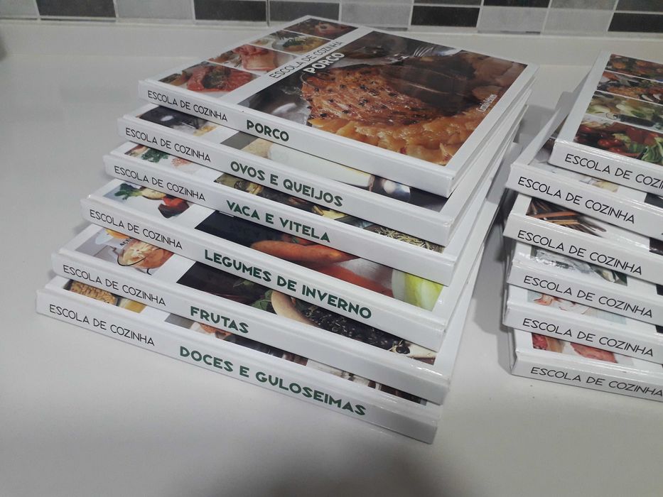 Coleção livros cozinha