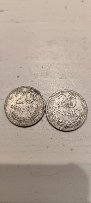 Monety 20 groszy 1973r