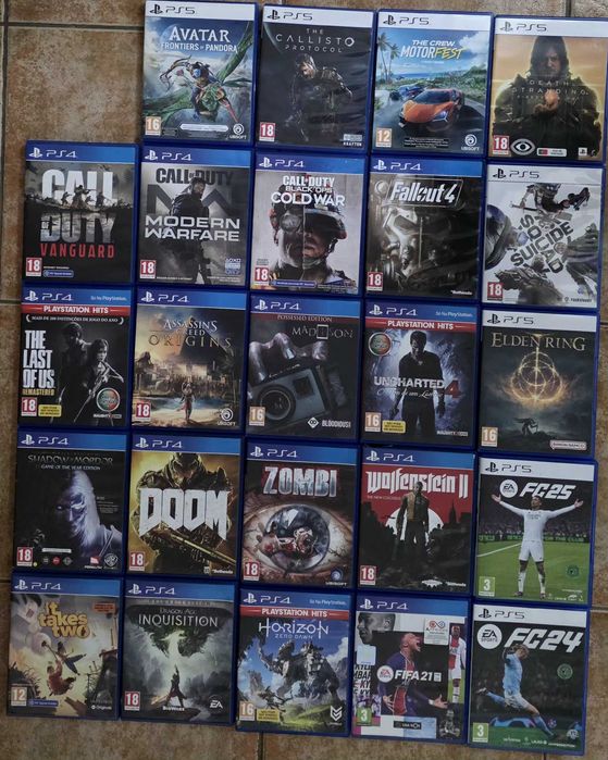 Jogos playstation 4 e 5