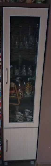 Witryna,Słupek szklany 2szt.