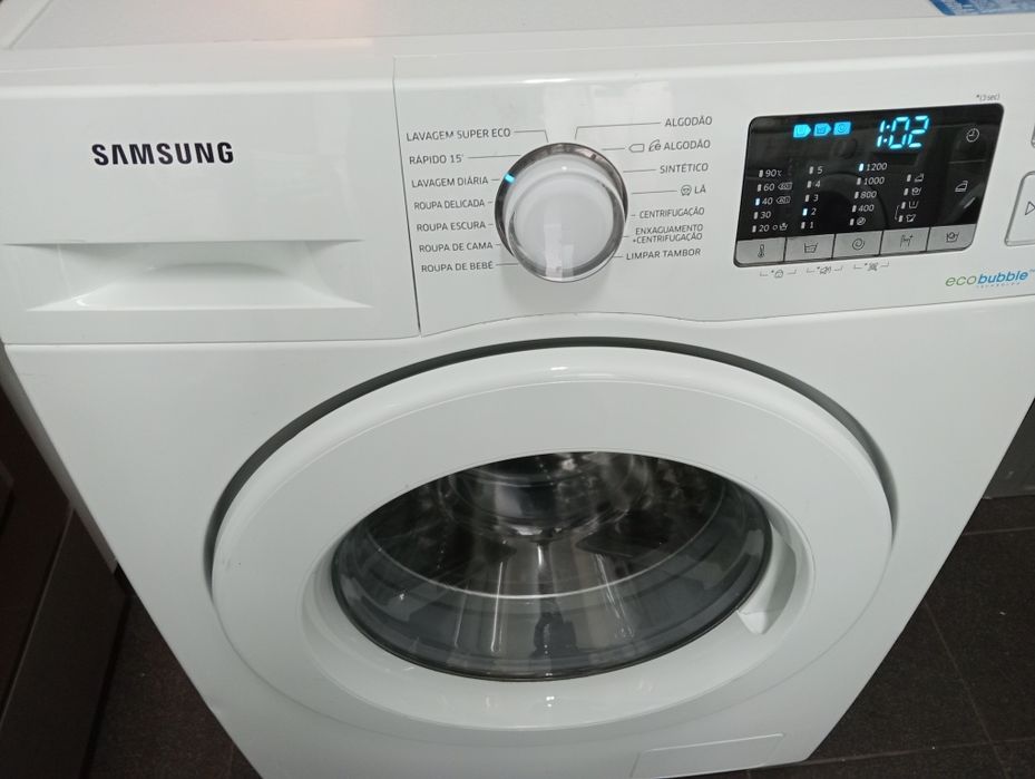 Máquina de lavar roupa Samsung Ecobublle 7 k