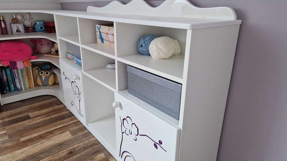 meble dla dziewczynki MEBLIK   dobry stan,  komplet