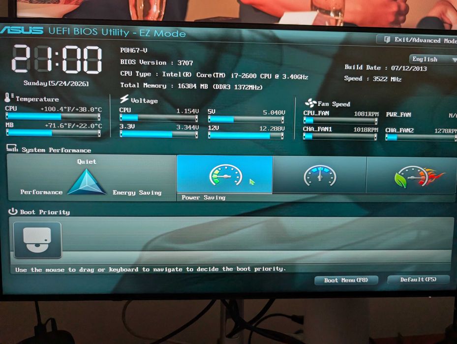 Komputer i7-2600, 16GB, GTX1080Ti, 240GB ssd, chieftec
