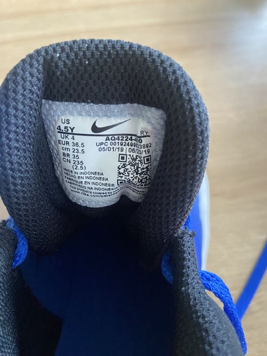 Buty koszykarskie Nike Teamhustle dla dziecka, rozm. 36.5