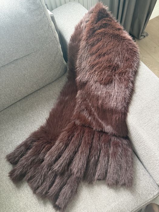 Шарф хутряний zara