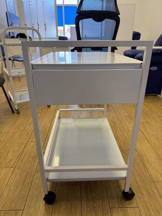 Столик маніпуляційний АТОН СТ-М-Н на дві полиці 72х45х79,8см. Як новий