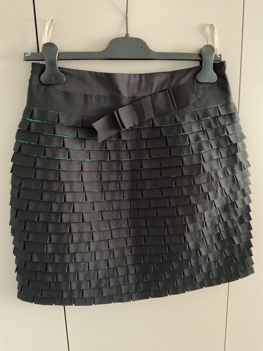 Юбка міні з шовком Karen Millen