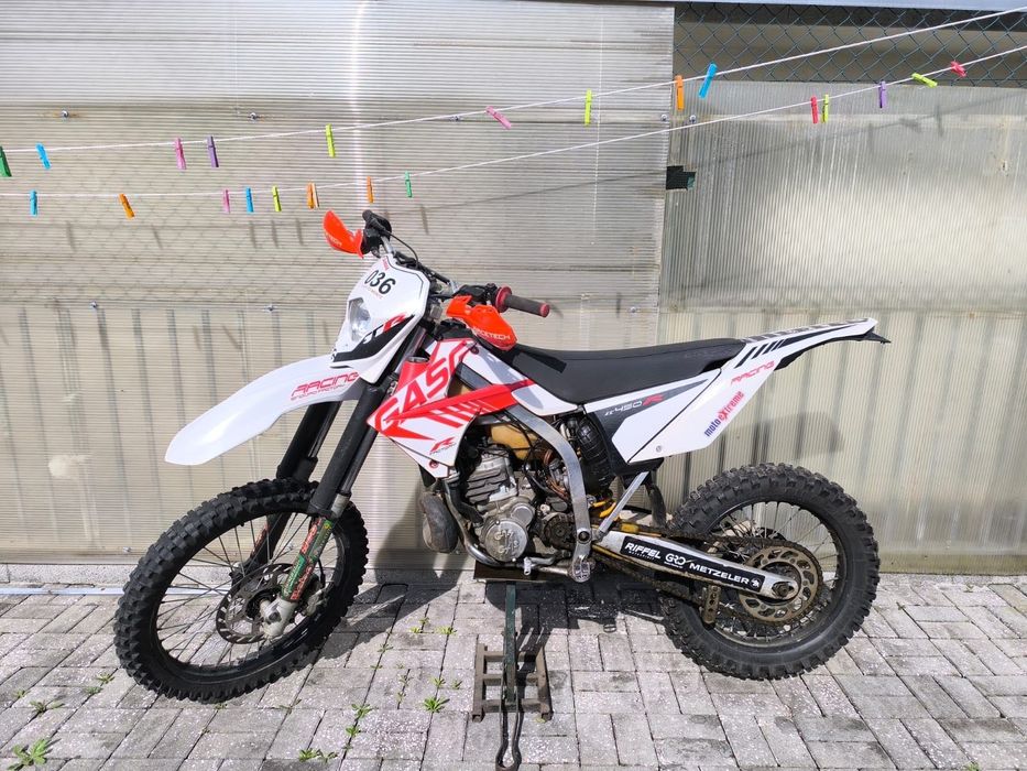 Moto de enduro de 2007