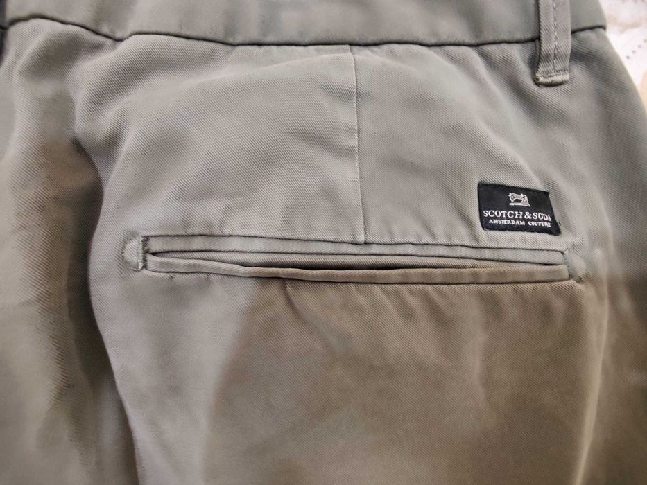 Calças chino Scotch & Soda tam. 42 em excelente estado