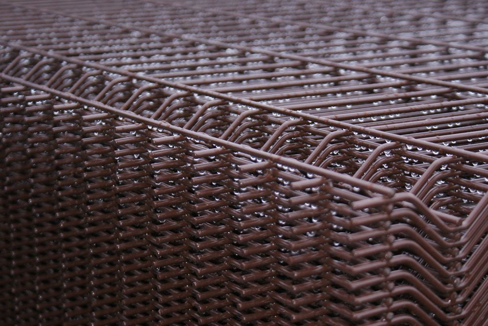 Ogrodzenie panelowe 3D 153cm grafit RAL7016/ Panel + Słupki/ BORDUM