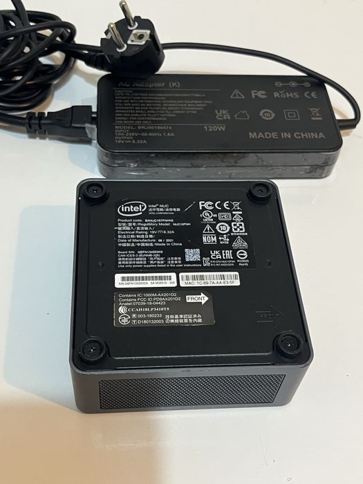 Mini PC Intel NUC i7 (10ª G) | 16GB RAM | SSD 1TB Samsung 970 Evo Plus