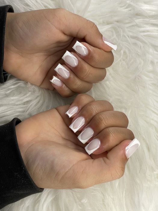 Unhas de gel e acrilico