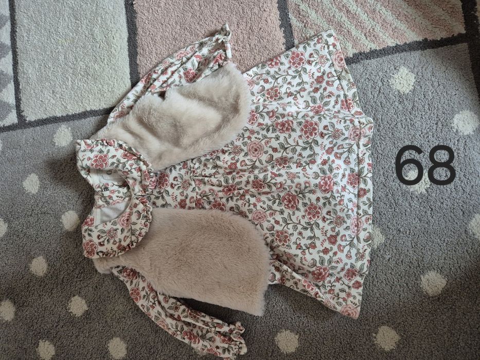 Sukienka z futerkiem