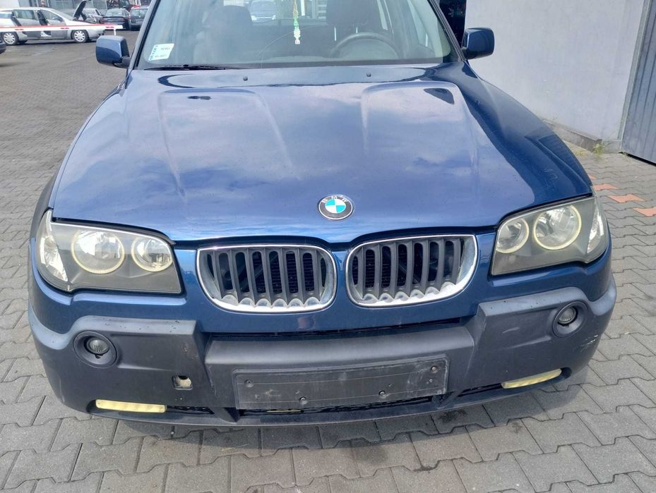 zderzak przód przedni BMW X3 E83 Mysticblau Metallic, części
