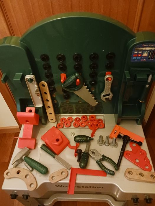 Estação de ferramentas criança