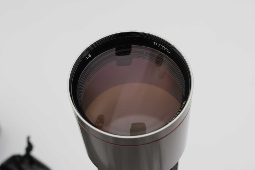 Объектив JINTU 500мм f8 для Canon EF и Nikon F