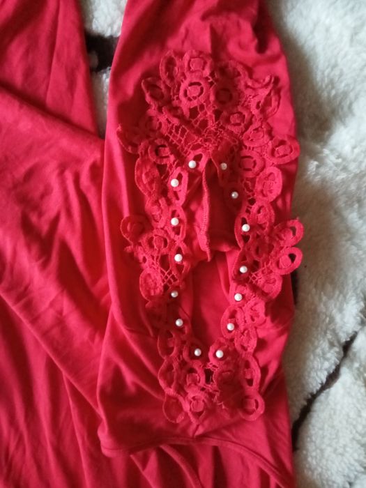 Czerwona sukienka mini