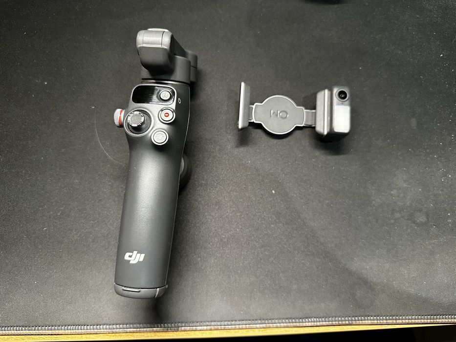 Gimbal DJI Osmo Mobile 7P + Klamra magnetyczna z doświetleniem LED (OM Fill Light)