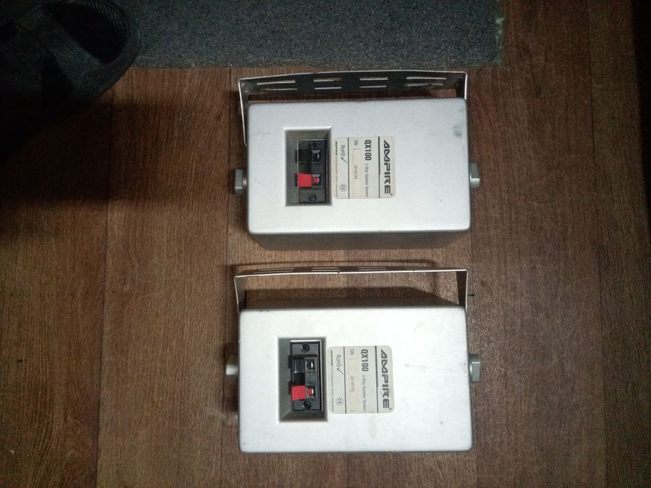 Продам акустические колонки AMPIRE 2 шт 500гр  б/у