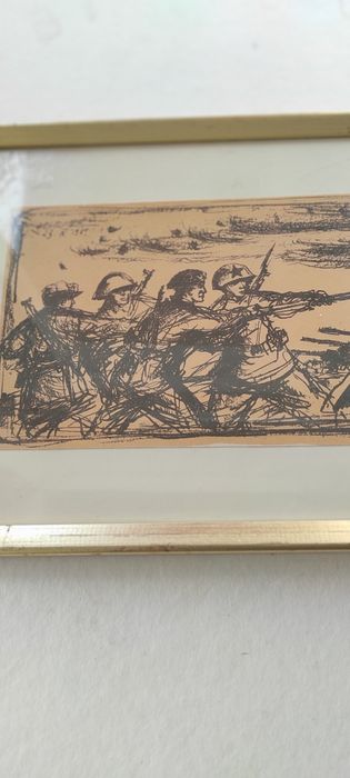 Stary obrazek radziecki Wojsko czołg  Zsrr Cccp