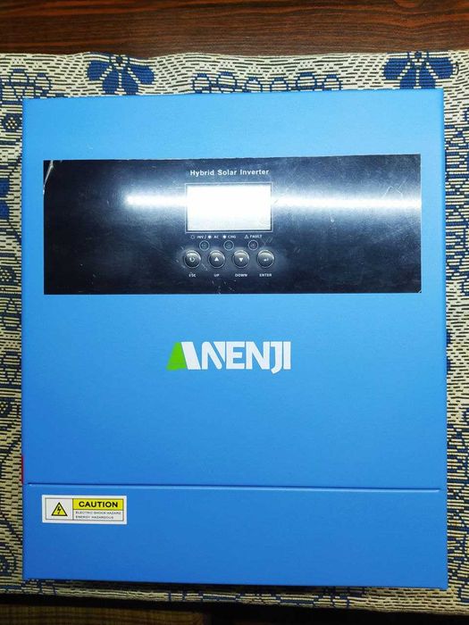 Гібридний інвертор Anenji 4.2 кВт 24 В з Wi-Fi. Новий (опис)
