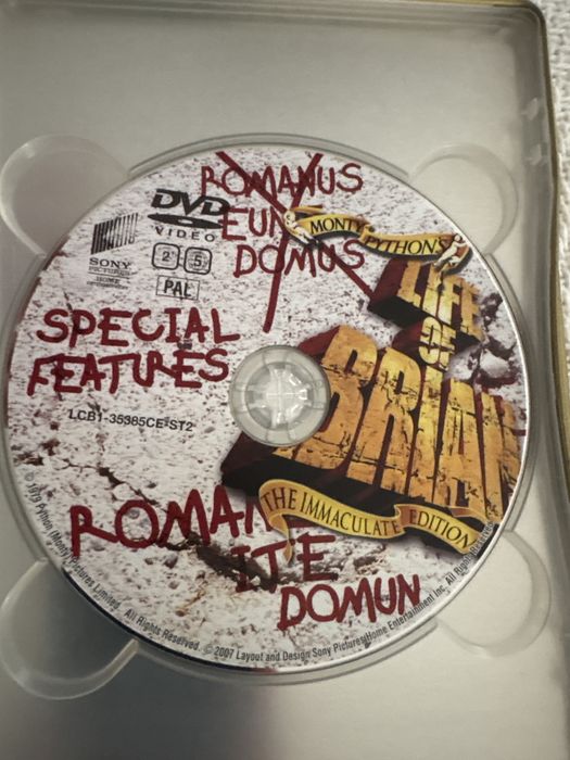 DVD - A Vida de Brian dos Monthi  Python