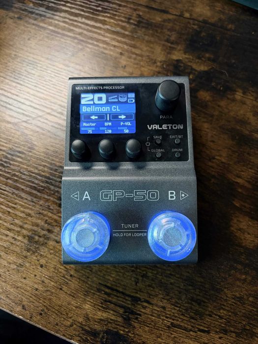Valeton GP-50 (COMO NOVO) (Garantia 3 anos)